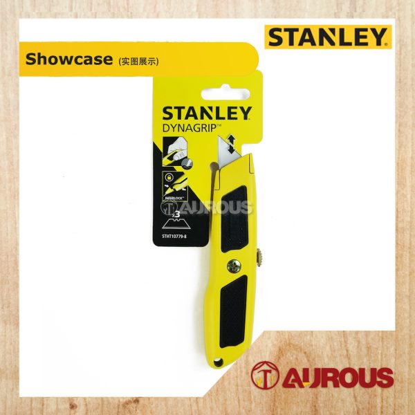 STANLEY DYNAGRIP RETRACTABLE UTILITY CUTTER (6MM 1/2") STHT10779-8 - Image 2