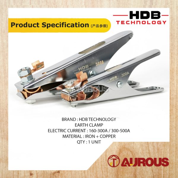HDB TECHNOLOGY WELDING EARTH CLAMP (300A/500A) - Image 6