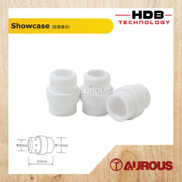 HDB TECHNOLOGY WELDING MIG CERAMIC GAS DIFFUSER (1 PIECE) - Image 2