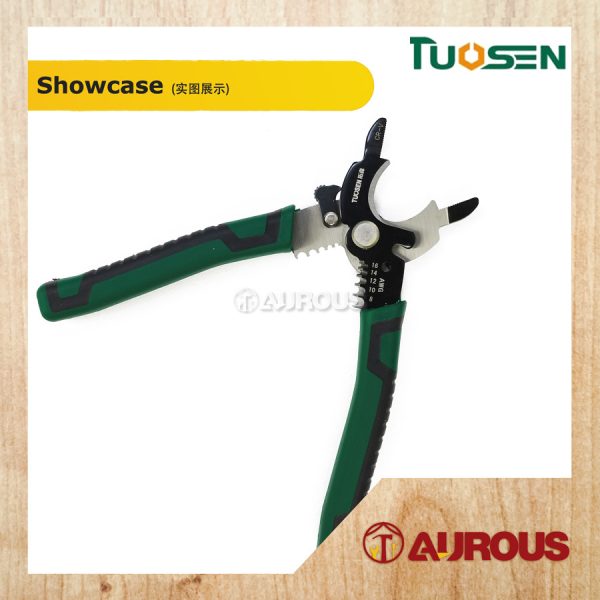 TUOSEN MULTIFUNCTIONAL WIRE STRIPPER PLIER 8''/200MM (11413) - Image 3