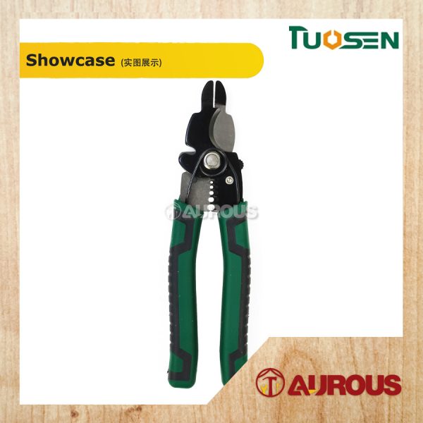 TUOSEN MULTIFUNCTIONAL WIRE STRIPPER PLIER 8''/200MM (11413) - Image 2