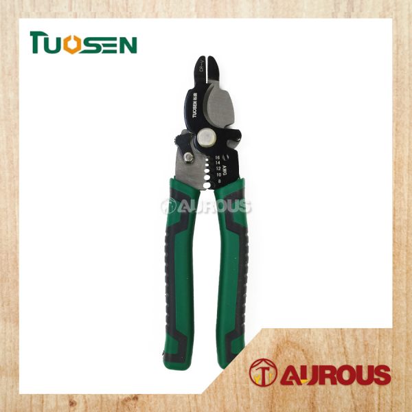 TUOSEN MULTIFUNCTIONAL WIRE STRIPPER PLIER 8''/200MM (11413)