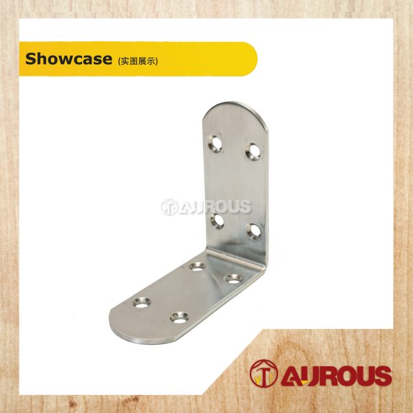 STAINLESS STEEL L CORNER ANGLE CORNER FURNITURE BRACKET (M=65x65x3MM /L=85x85x3MM) - Image 5