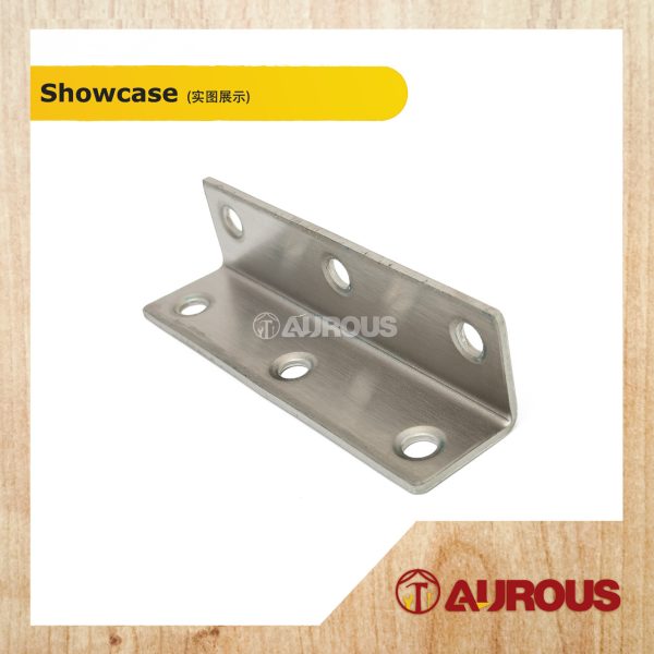 STAINLESS STEEL L CORNER ANGLE CORNER FURNITURE BRACKET (S/M/L) - Image 5