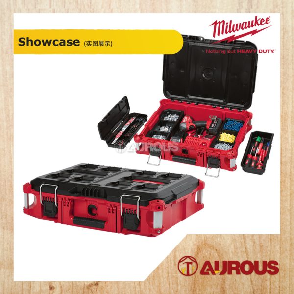 MILWAUKEE PACKOUT 5 PIECES FULL STORAGE SYSTEM (48-22-8435,48-22-8430,48-22-8424,48-22,8425,48-22-8426) - Image 11