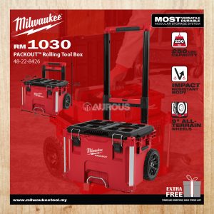 MILWAUKEE PACKOUT ROLLING TOOL BOX (48-22-8426)
