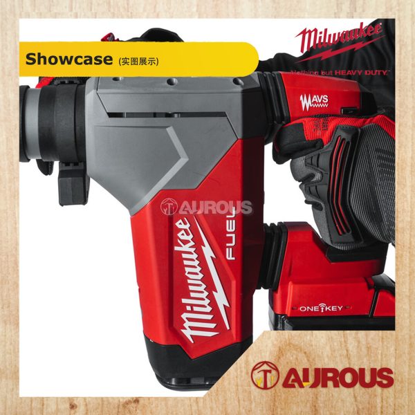 MILWAUKEE GEN II FUEL 3 IN 1 32MM SDS-PLUS HIGH PERFORMANCE ROTARY HAMMER W/FIXTEC M18 FHPX-0X0 (BARE TOOL) - Image 4