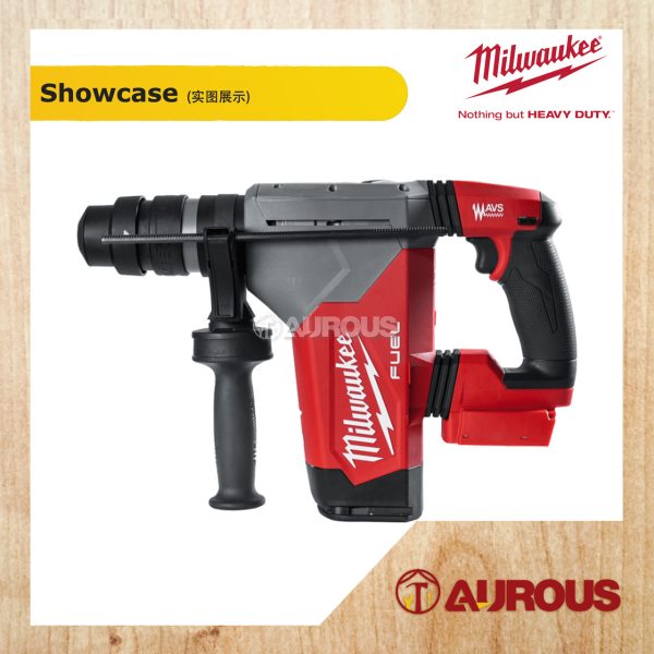MILWAUKEE GEN II FUEL 3 IN 1 32MM SDS-PLUS HIGH PERFORMANCE ROTARY HAMMER W/FIXTEC M18 FHPX-0X0 (BARE TOOL) - Image 3
