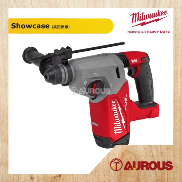 MILWAUKEE GEN II FUEL 3 IN 1 26MM SDS-PLUS ROTARY HAMMER W/FIXTEC M18 FHX-0X0 (BARE TOOL) - Image 3