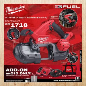 MILWAUKEE M18 FUEL COMPACT BANDSAW M18 FBS85-0C0 (BARE TOOL)