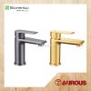 SORENTO BATHROOM TOILET 35MM CARTRIDGE BASIN MIXER TAP HOT & COLD WATER TAP BASIN FAUCET (SRTWT8239-GM SRTWT8240-GY)
