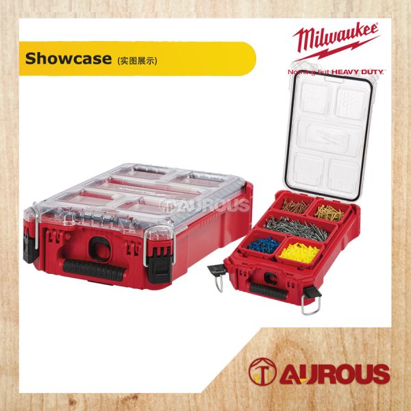 MILWAUKEE PACKOUT 5 PIECES FULL STORAGE SYSTEM (48-22-8435,48-22-8430,48-22-8424,48-22,8425,48-22-8426) - Image 13