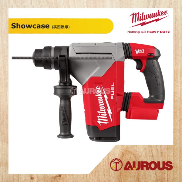 MILWAUKEE GEN II FUEL 3 IN 1 32MM SDS-PLUS HIGH PERFORMANCE ROTARY HAMMER W/FIXTEC M18 FHPX-0X0 (BARE TOOL) - Image 2