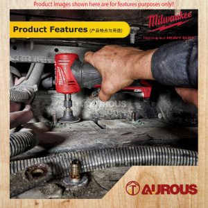 MILWAUKEE M12 FUEL RIGHT ANGLE DIE GRINDER M12 FDGA-0 (BARE TOOL) - Image 6