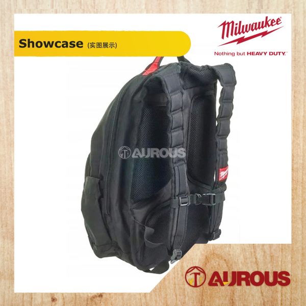 MILWAUKEE TRADESMAN BACKPACK JOBSITE BAG WITH 18 ORGANISER POCKETS (4932-4642-52) - Image 5