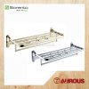 SORENTO BATHROOM STAINLESS STEEL 304 MOVEABLE TOWEL SHELF TOWEL BAR TOWEL RACK