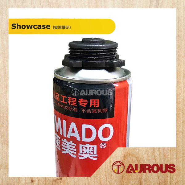SIMIADO 2 IN 1 NOZZLE & GUN TYPE PU FOAM SILICONE SEALANT PU FOAM FILLER INSULATION WALL SPRAY 750ML - Image 2