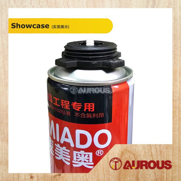 SIMIADO 2 IN 1 NOZZLE & GUN TYPE PU FOAM SILICONE SEALANT PU FOAM FILLER INSULATION WALL SPRAY 750ML - Image 3