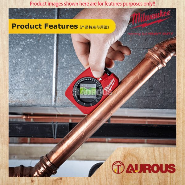 MILWAUKEE 360 DEGREE POCKET LEVEL WITH MAGNET 48-22-5102 - Image 8