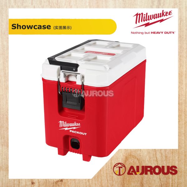 MILWAUKEE PACKOUT 15L COMPACT COOLER IP65 RATED PROTECTION (48-22-8460) - Image 2