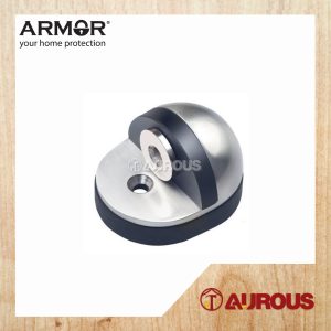 ARMOR MAGNETIC DOOR STOPPER DOOR HOLDER WITH RUBBER FOR WOODEN ROOM DOOR ENTRANCE (ADS-801B/SN)
