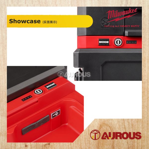 MILWAUKEE M12 PACKOUT AREA LIGHT/CHARGER M12 POAL-0 (BARE TOOL) - Image 7