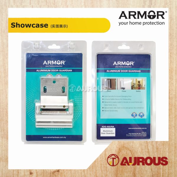 ARMOR ALUMINIUM DOOR GUARDIAN CHILD PROOF SECURITY LOCK ADG-933/NA - Image 5