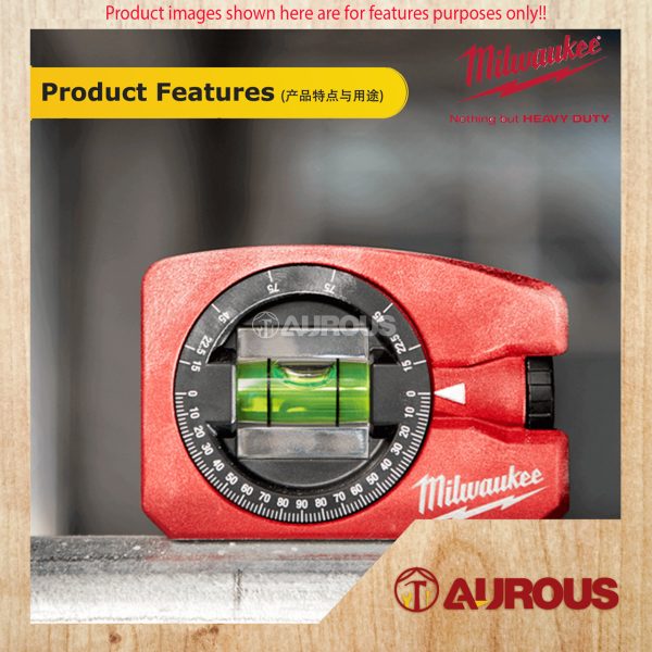 MILWAUKEE 360 DEGREE POCKET LEVEL WITH MAGNET 48-22-5102 - Image 6