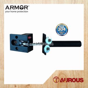 ARMOR STAINLESS STEEL SUS304 SECURITY CONCEALED DOOR CHAIN ADG-015/MB