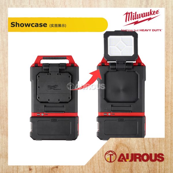 MILWAUKEE M12 PACKOUT AREA LIGHT/CHARGER M12 POAL-0 (BARE TOOL) - Image 6