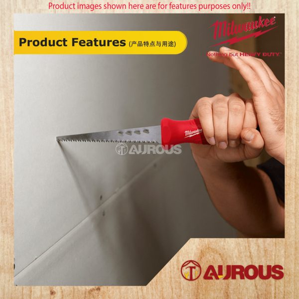MILWAUKEE RASPING JAB SAW - DRYWALL BOARD SAW PRUNING SAW 152MM/6'' (48-22-0104) - Image 5