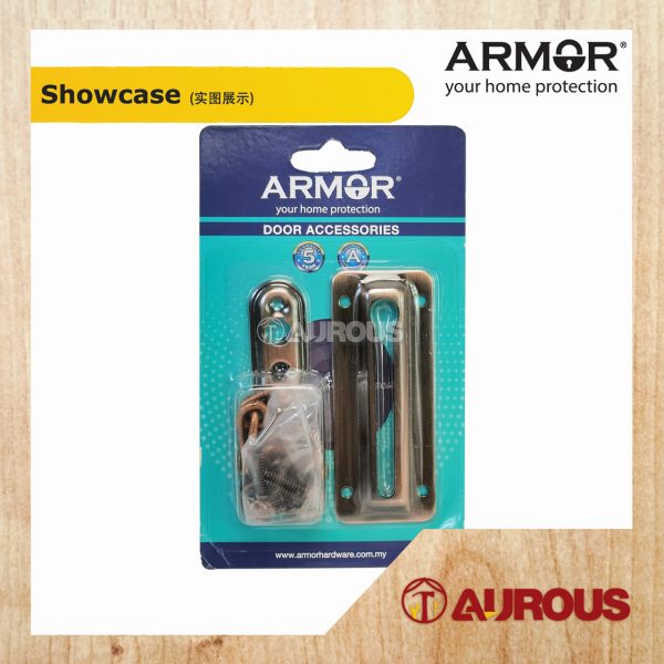 ARMOR STEEL DOOR CHAIN SECURITY DOOR LOCK ADG-006 (SN / AC) - Image 3