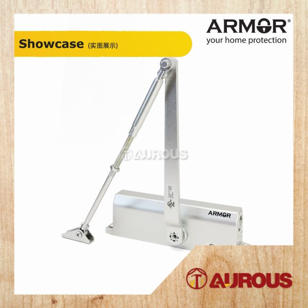 ARMOR HEAVY DUTY DOOR CLOSER BACK CHECK ADC-5004BC /5005BC /5006BC (BACK CHECK FUNCTION + FIRE RATED) - Image 2