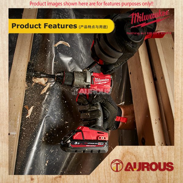 MILWAUKEE HIGH OUTPUT 3.0 Ah M18 RED LITHIUM-ION BATTERY M18 HB3 ASIA - Image 7