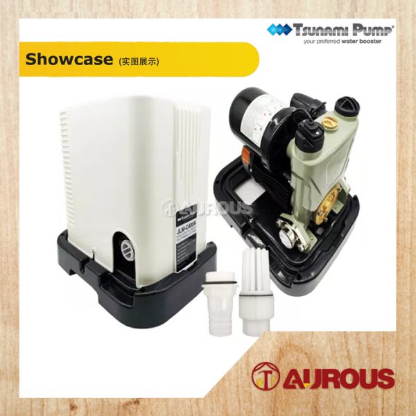 TSUNAMI AUTOMATIC SELF PRIMING JET PUMP JLM-C400A [WITH COVER] - Image 2