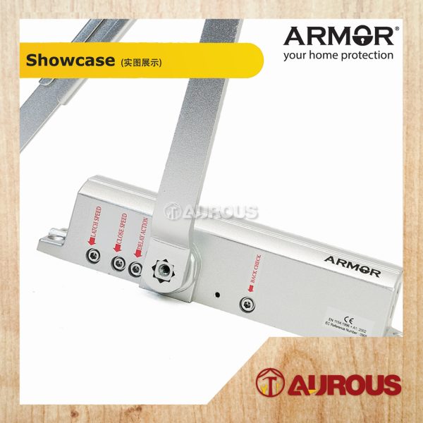 ARMOR DOOR CLOSER BACK CHECK & DELAY ACTION ADC-9024/9027 (BACK CHECK FUNCTION , FIRE RATED) - Image 3