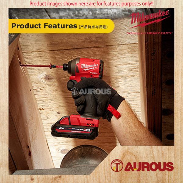 MILWAUKEE HIGH OUTPUT 3.0 Ah M18 RED LITHIUM-ION BATTERY M18 HB3 ASIA - Image 8