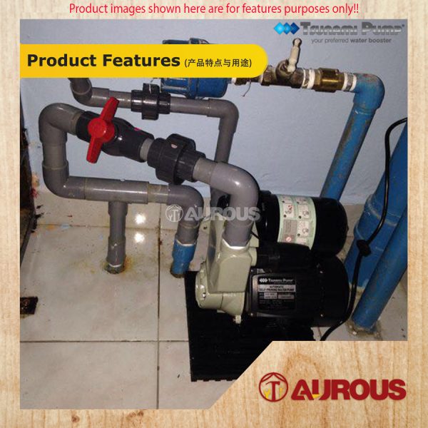 TSUNAMI AUTOMATIC SELF PRIMING JET PUMP JLM-C400A [WITH COVER] - Image 6