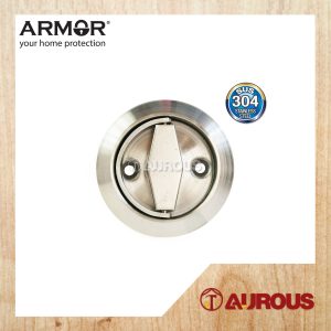 ARMOR STAINLESS STEEL SUS304 FLUSH PULL RING DOOR HANDLE (AFP-700/SS)
