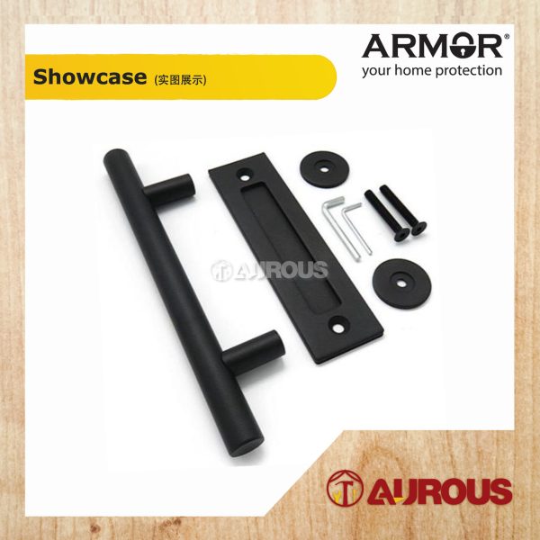 ARMOR SLIDING BARN DOOR PULL HANDLE (APH-201/315/MB) - Image 4