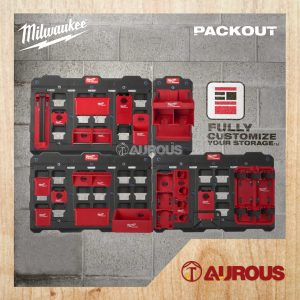 MILWAUKEE PACKOUT WALL MOUNTING WALL PLATE (48-22-8486 , 48-22-8487)