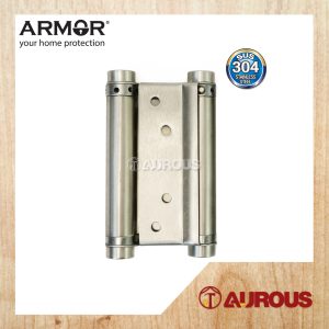 ARMOR STAINLESS STEEL SUS304 DOUBLE ACTION SPRING HINGE FOR WOODEN DOOR ADH-DH4/DH5 (2PCS/PAIR)