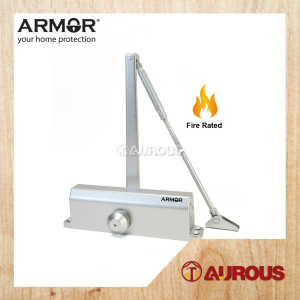 ARMOR HEAVY DUTY DOOR CLOSER BACK CHECK ADC-5004BC /5005BC /5006BC (BACK CHECK FUNCTION + FIRE RATED)