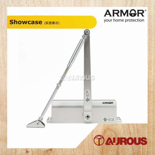 ARMOR HEAVY DUTY DOOR CLOSER BACK CHECK ADC-5004BC /5005BC /5006BC (BACK CHECK FUNCTION + FIRE RATED) - Image 3
