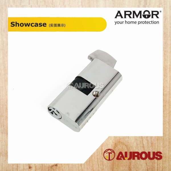 ARMOR EURO PROFILE SOLID BRASS SINGLE KEY & THUMBTURN APC-BS55MM / DOUBLE KEY CYLINDER APC-BD55MM - Image 4