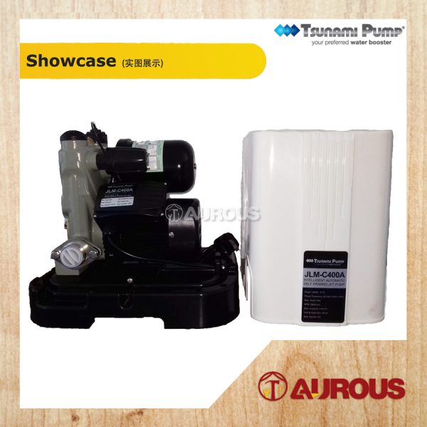 TSUNAMI AUTOMATIC SELF PRIMING JET PUMP JLM-C400A [WITH COVER] - Image 3