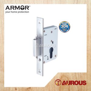 ARMOR MORTISE HOOK LOCK 40MM AML-H40/DH/SS (STAINLESS STEEL - SS)