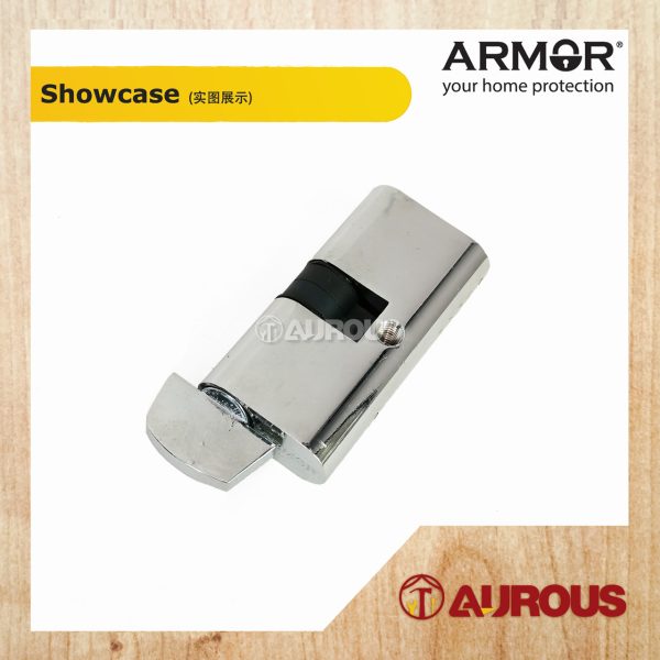 ARMOR EURO PROFILE SOLID BRASS SINGLE KEY & THUMBTURN APC-BS55MM / DOUBLE KEY CYLINDER APC-BD55MM - Image 2
