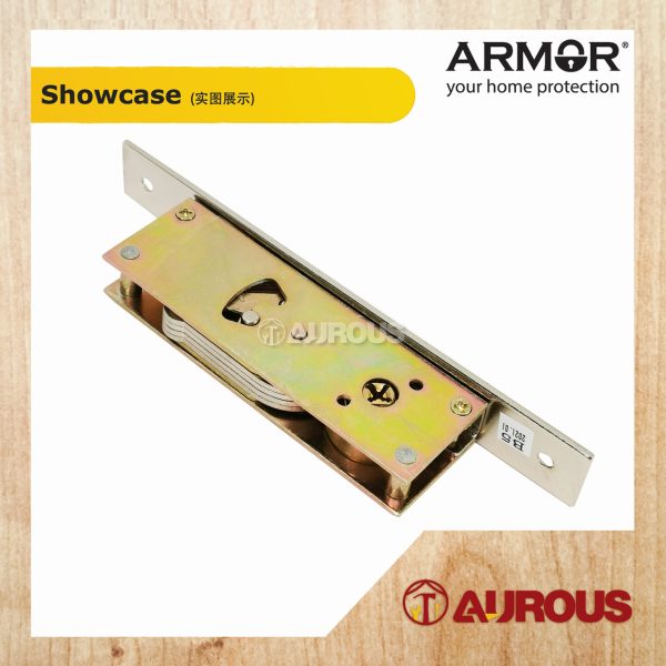ARMOR MORTISE HOOK LOCK 25MM AML-H251/HL/SS (STAINLESS SETEEL - SS) - Image 3