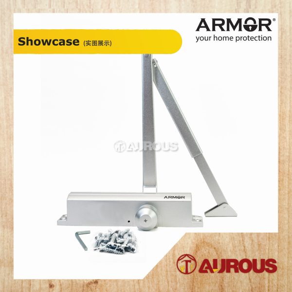 ARMOR DOOR CLOSER BACK CHECK & DELAY ACTION ADC-9024/9027 (BACK CHECK FUNCTION , FIRE RATED) - Image 4